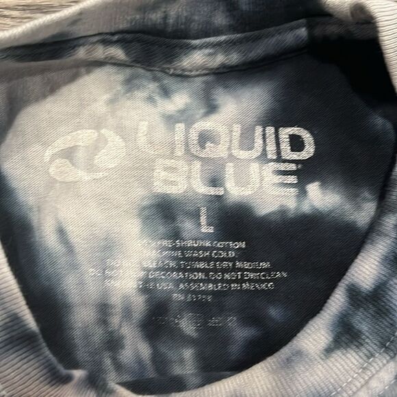 Vintage KISS Destroyer ‘76 blue tongue band music tshirt - large - Picture 3 of 5